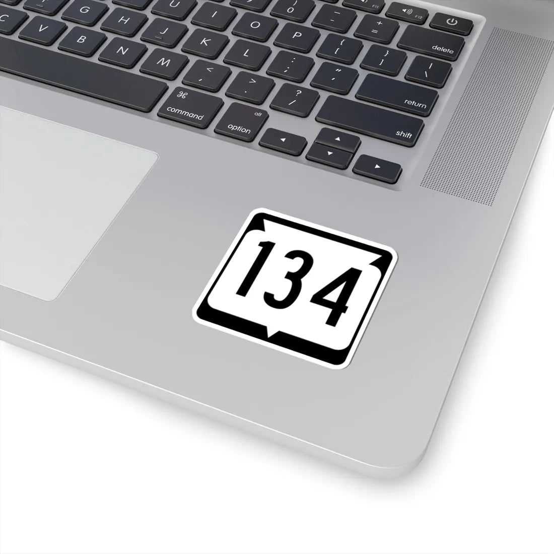 WIS 134 (Wisconsin) (Road Sign) STICKER Vinyl Kiss-Cut Decal - The Sticker Space