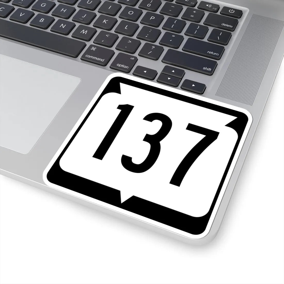 WIS 137 (Wisconsin) (Road Sign) STICKER Vinyl Kiss-Cut Decal - The Sticker Space