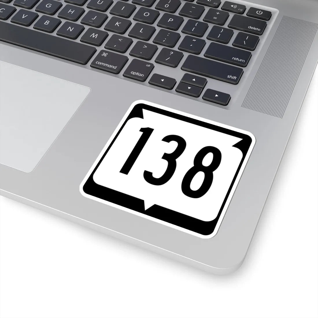 WIS 138 (Wisconsin) (Road Sign) STICKER Vinyl Kiss-Cut Decal - The Sticker Space