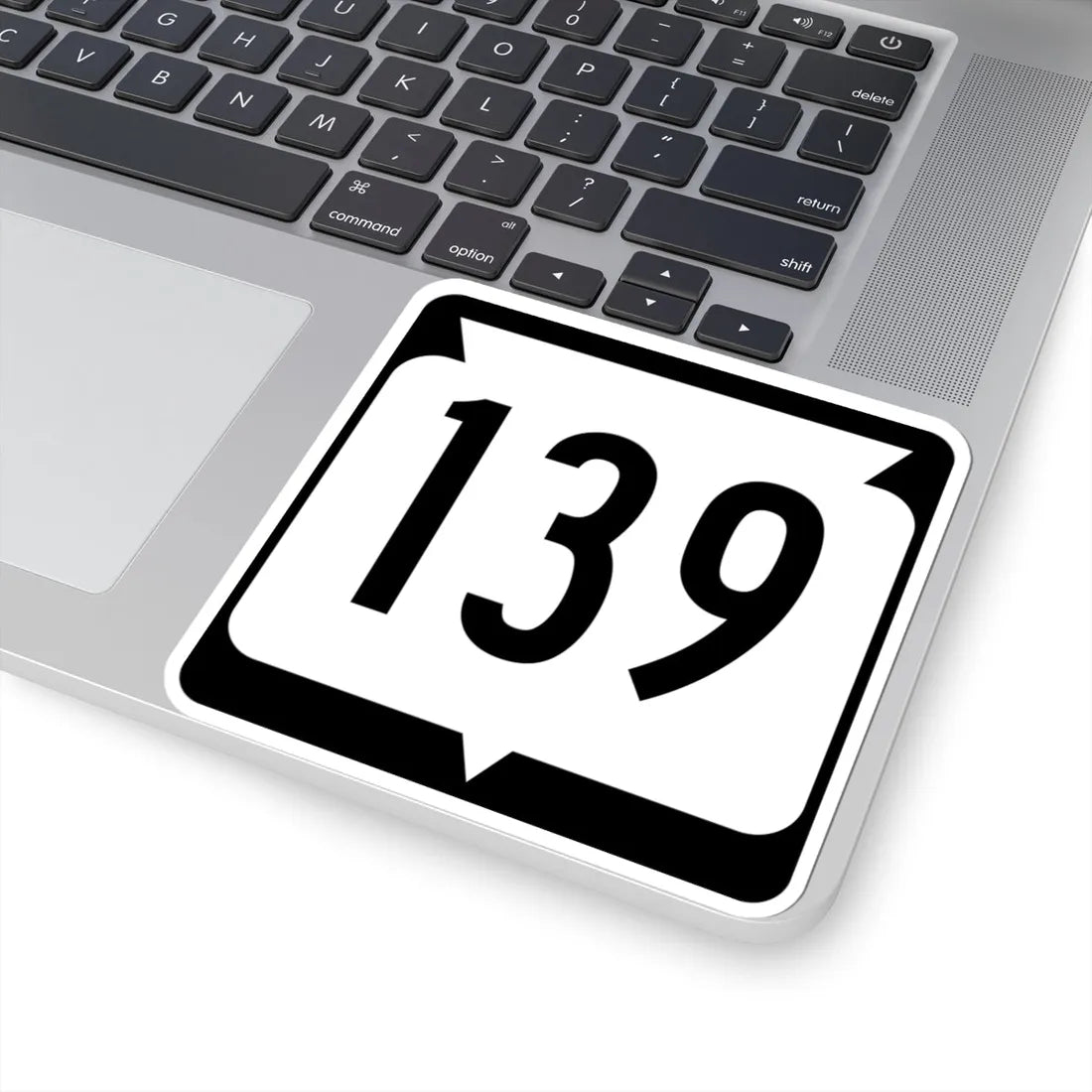 WIS 139 (Wisconsin) (Road Sign) STICKER Vinyl Kiss-Cut Decal - The Sticker Space