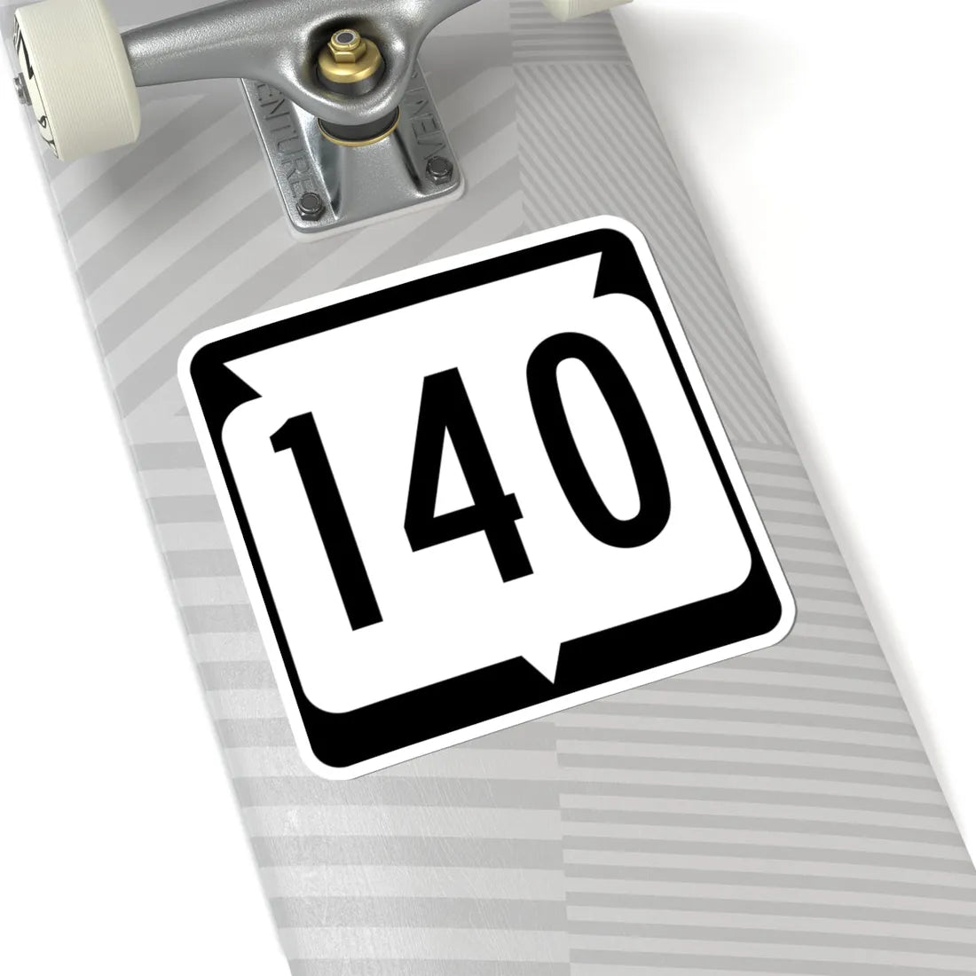 WIS 140 (Wisconsin) (Road Sign) STICKER Vinyl Kiss-Cut Decal - The Sticker Space