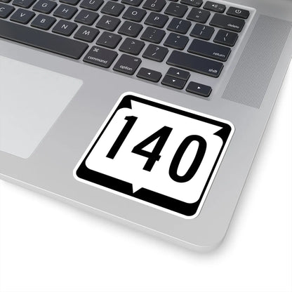 WIS 140 (Wisconsin) (Road Sign) STICKER Vinyl Kiss-Cut Decal - The Sticker Space