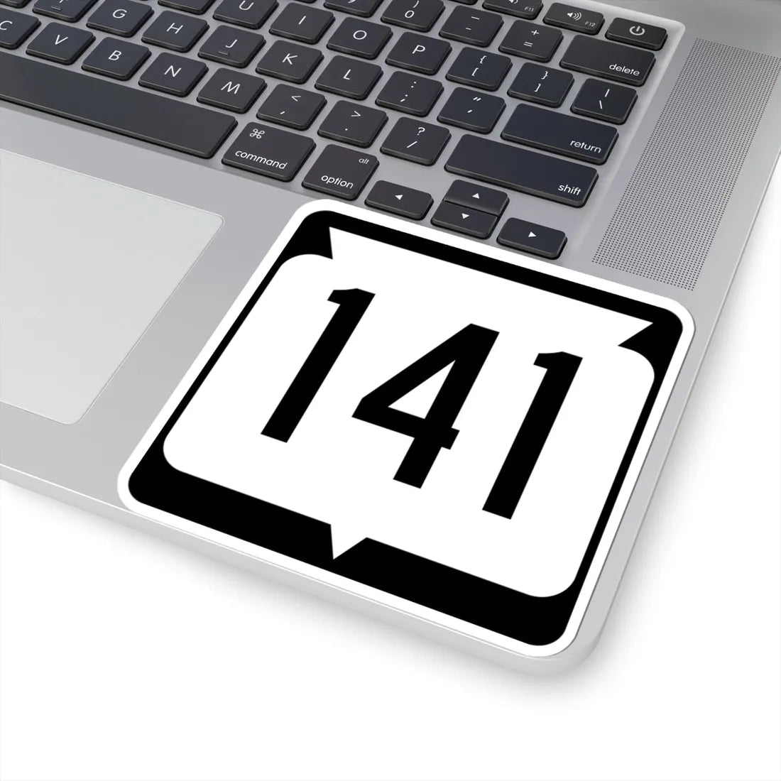 WIS 141 (Wisconsin) (Road Sign) STICKER Vinyl Kiss-Cut Decal - The Sticker Space