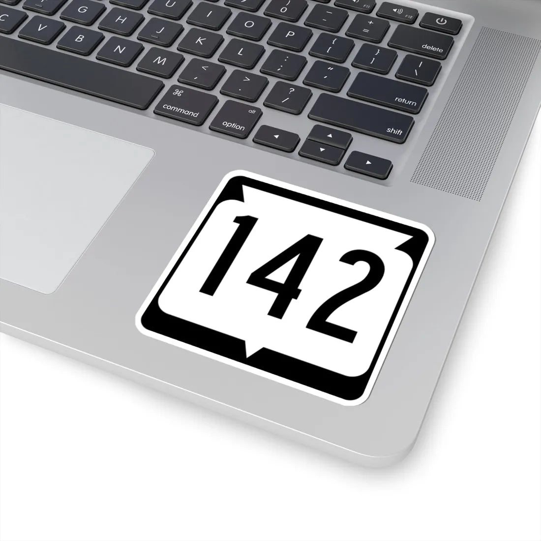 WIS 142 (Wisconsin) (Road Sign) STICKER Vinyl Kiss-Cut Decal - The Sticker Space