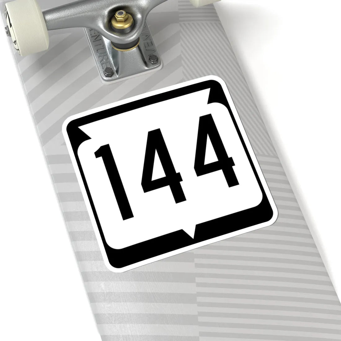 WIS 144 (Wisconsin) (Road Sign) STICKER Vinyl Kiss-Cut Decal - The Sticker Space