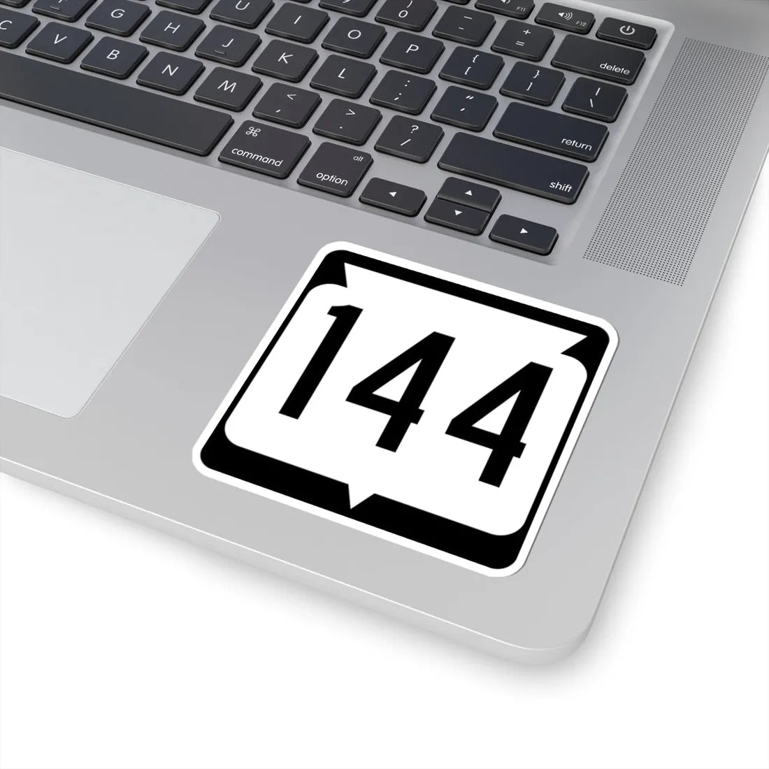 WIS 144 (Wisconsin) (Road Sign) STICKER Vinyl Kiss-Cut Decal - The Sticker Space