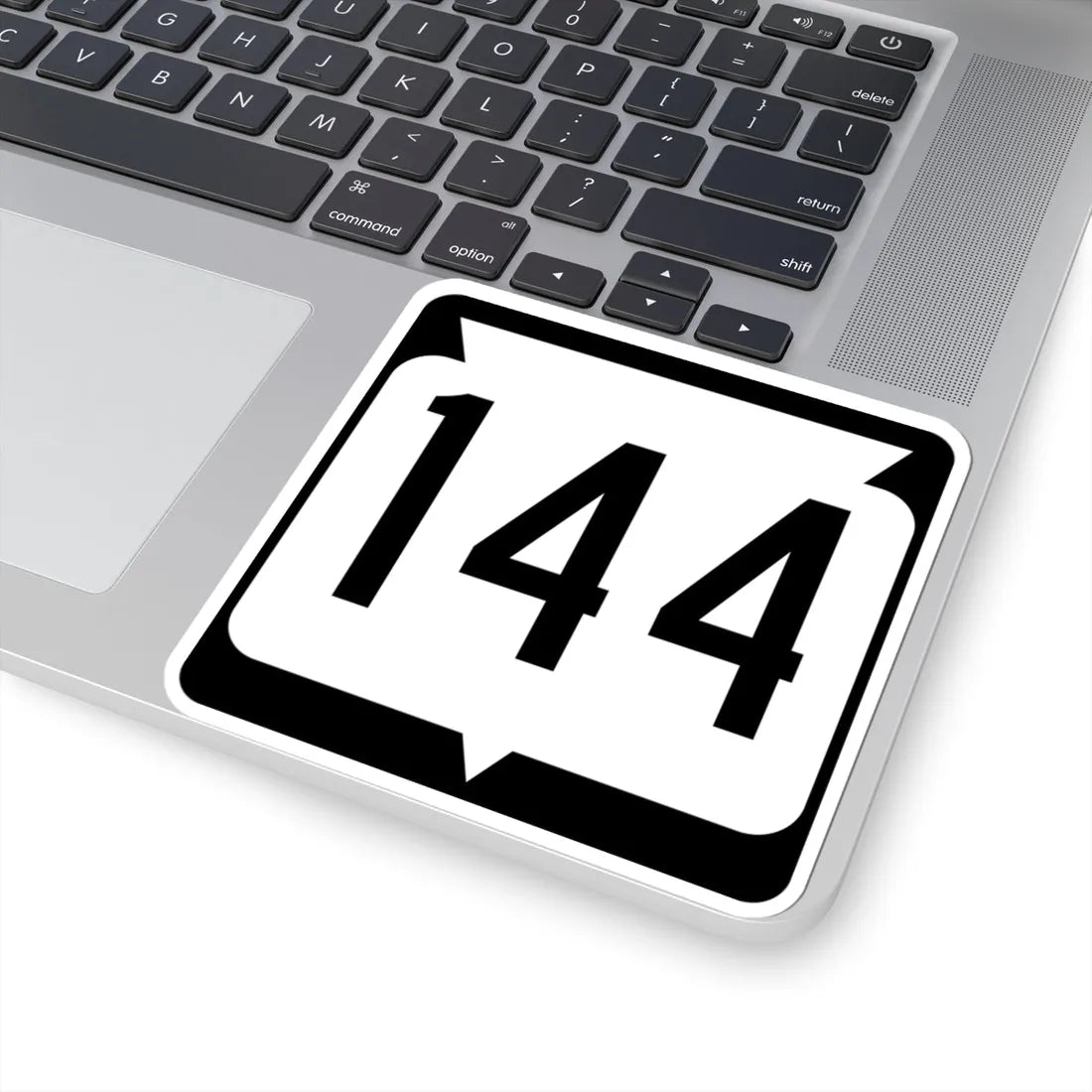 WIS 144 (Wisconsin) (Road Sign) STICKER Vinyl Kiss-Cut Decal - The Sticker Space