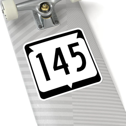 WIS 145 (Wisconsin) (Road Sign) STICKER Vinyl Kiss-Cut Decal - The Sticker Space