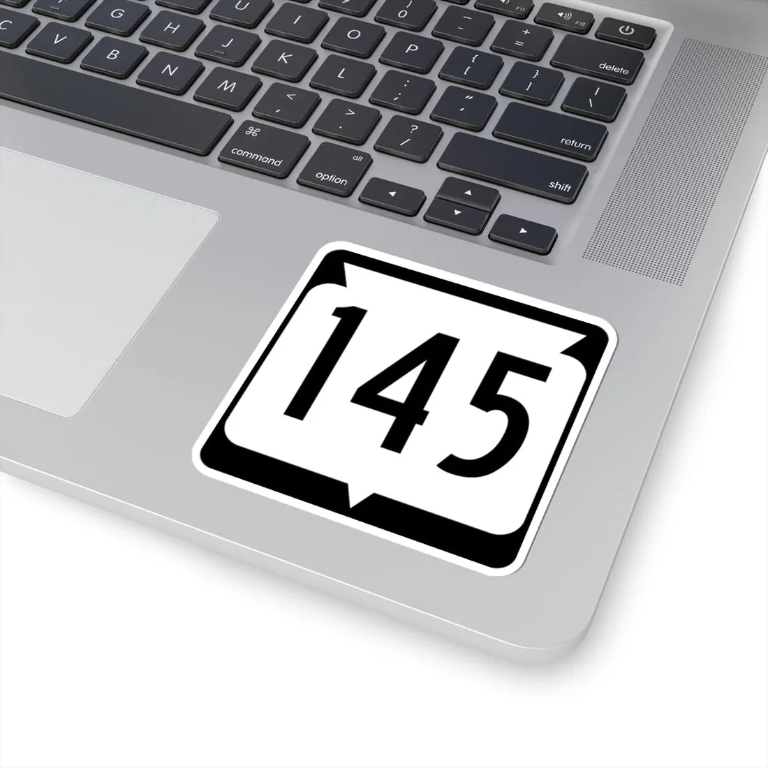 WIS 145 (Wisconsin) (Road Sign) STICKER Vinyl Kiss-Cut Decal - The Sticker Space