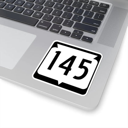 WIS 145 (Wisconsin) (Road Sign) STICKER Vinyl Kiss-Cut Decal - The Sticker Space
