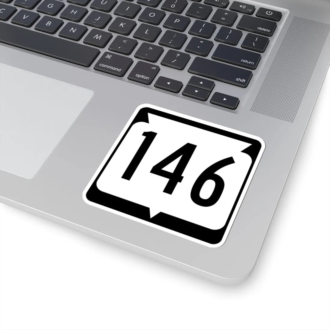 WIS 146 (Wisconsin) (Road Sign) STICKER Vinyl Kiss-Cut Decal - The Sticker Space