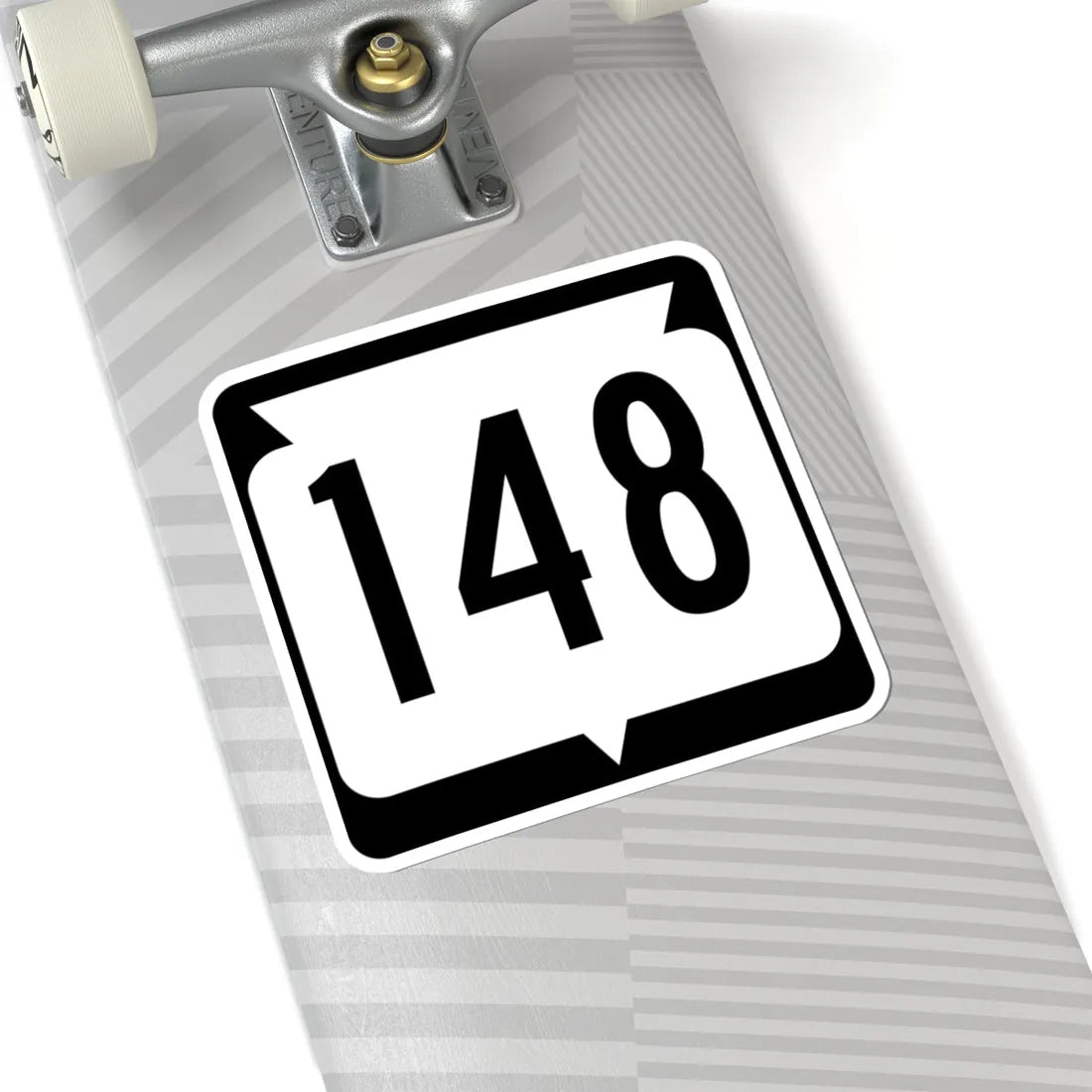 WIS 148 (Wisconsin) (Road Sign) STICKER Vinyl Kiss-Cut Decal - The Sticker Space