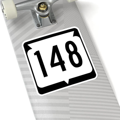 WIS 148 (Wisconsin) (Road Sign) STICKER Vinyl Kiss-Cut Decal - The Sticker Space
