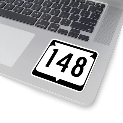 WIS 148 (Wisconsin) (Road Sign) STICKER Vinyl Kiss-Cut Decal - The Sticker Space