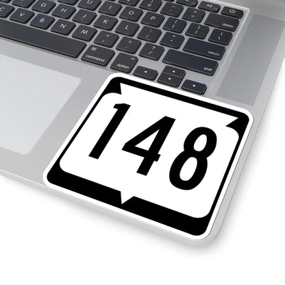 WIS 148 (Wisconsin) (Road Sign) STICKER Vinyl Kiss-Cut Decal - The Sticker Space