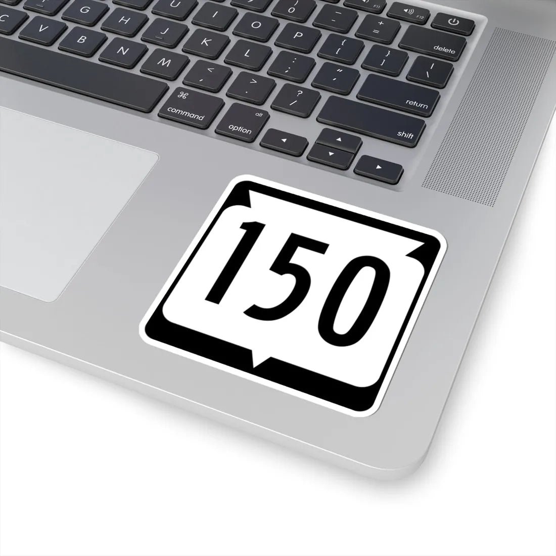 WIS 150 (Wisconsin) (Road Sign) STICKER Vinyl Kiss-Cut Decal - The Sticker Space