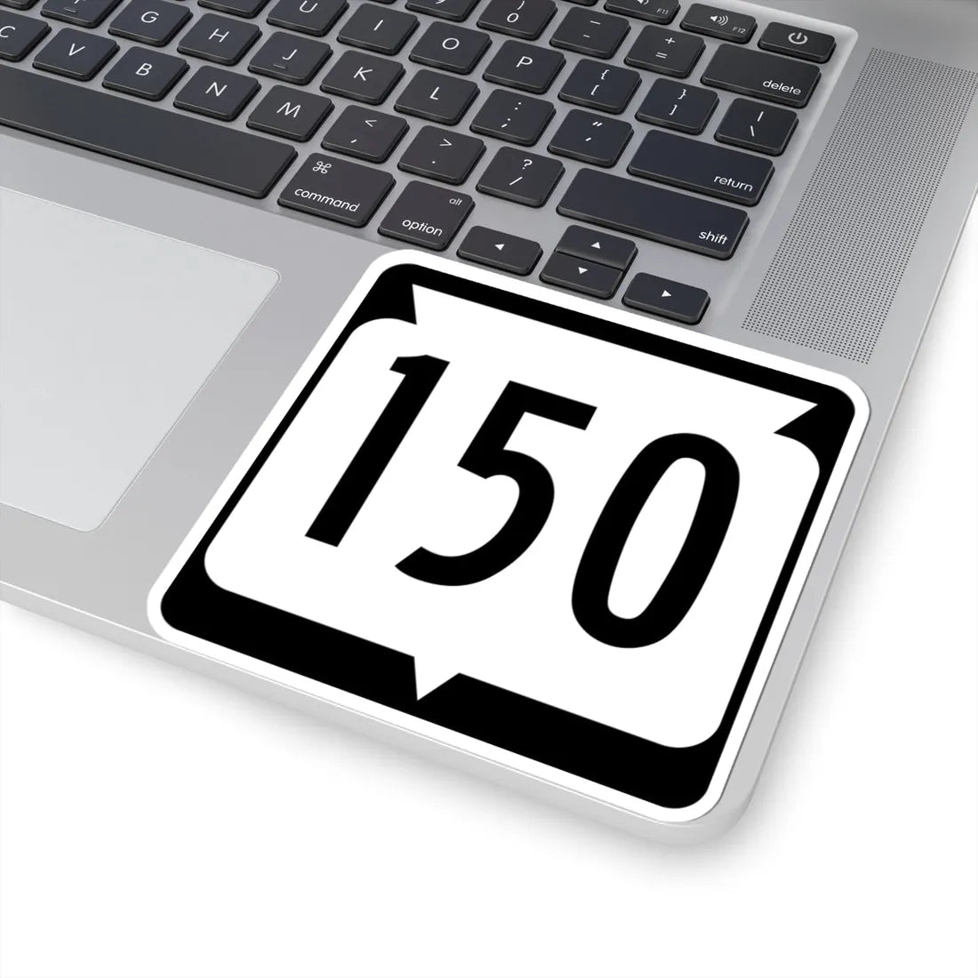 WIS 150 (Wisconsin) (Road Sign) STICKER Vinyl Kiss-Cut Decal - The Sticker Space