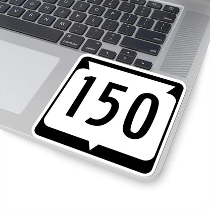 WIS 150 (Wisconsin) (Road Sign) STICKER Vinyl Kiss-Cut Decal - The Sticker Space