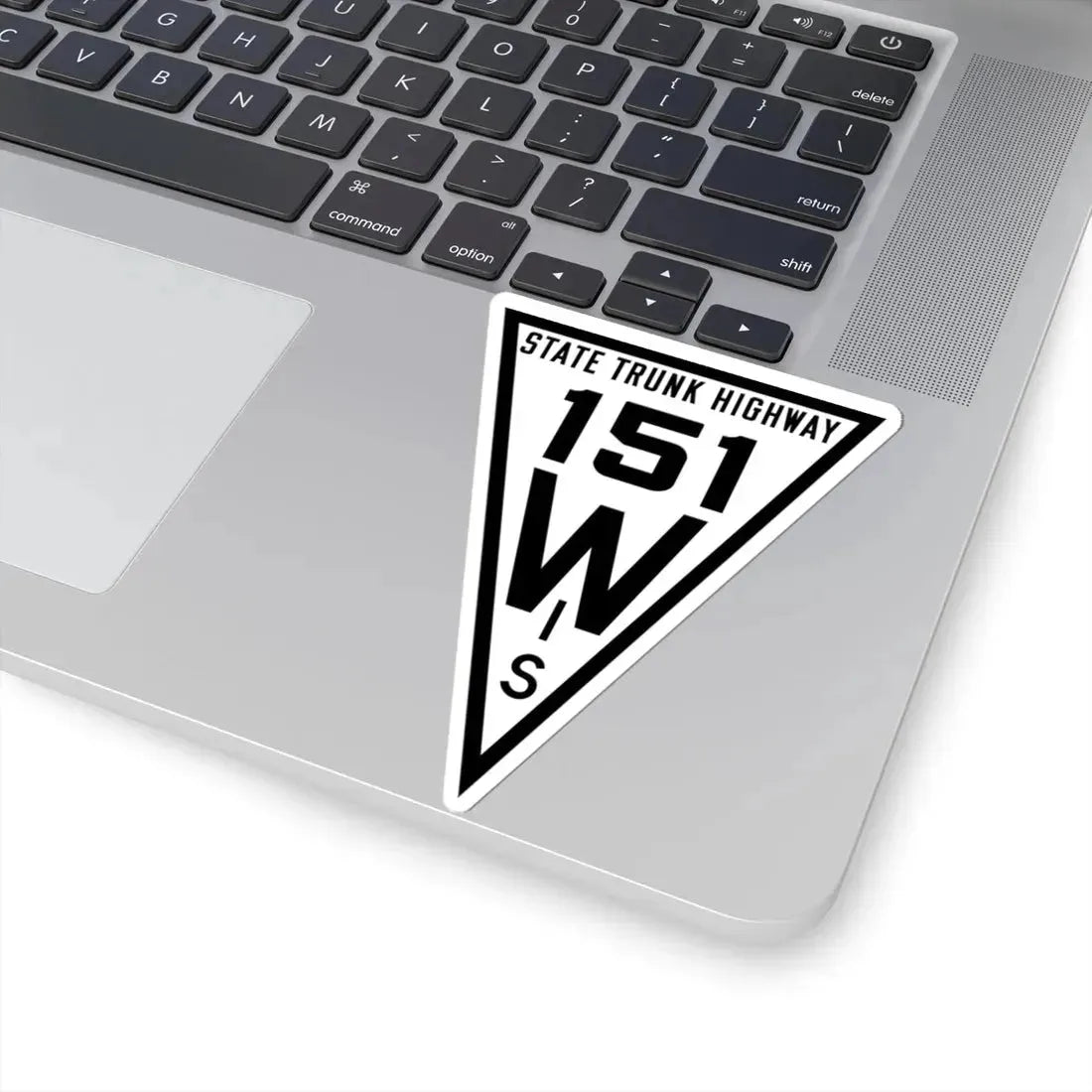 WIS 151 1919 (Wisconsin) (Road Sign) STICKER Vinyl Kiss-Cut Decal - The Sticker Space