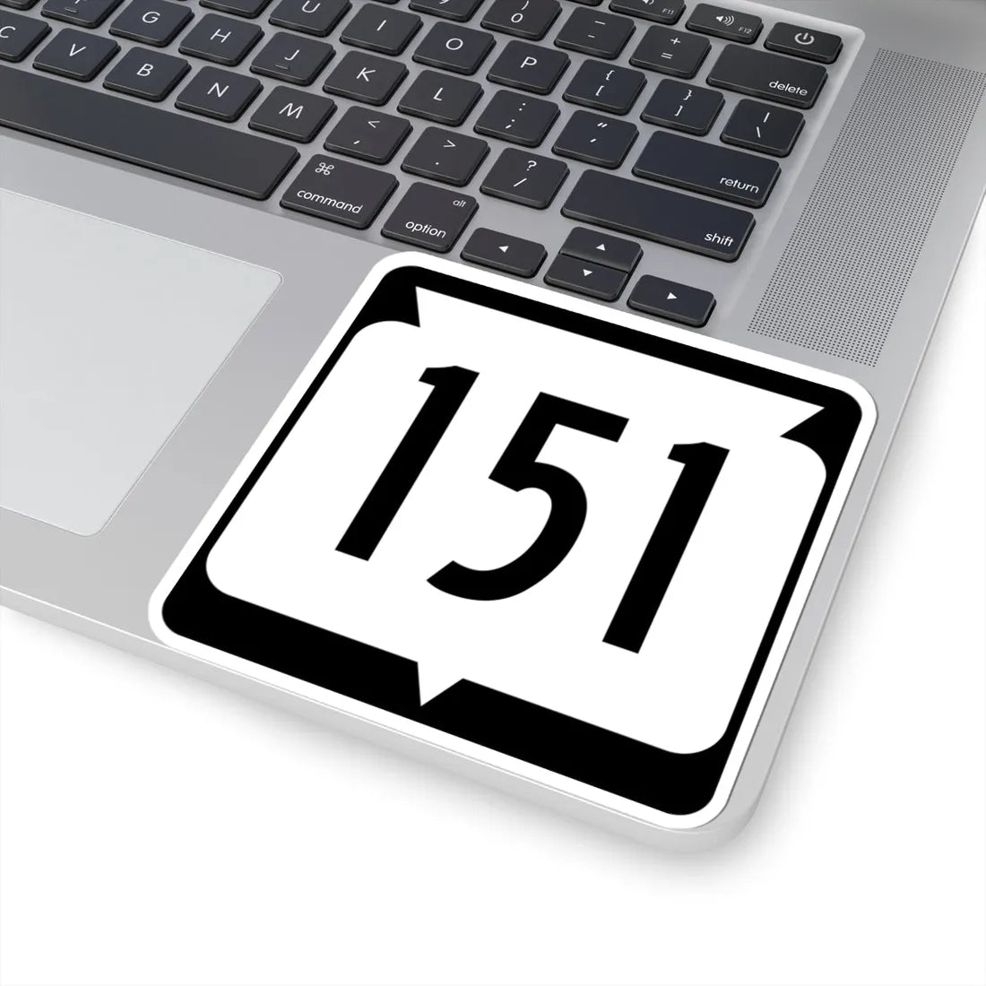 WIS 151 (Wisconsin) (Road Sign) STICKER Vinyl Kiss-Cut Decal - The Sticker Space