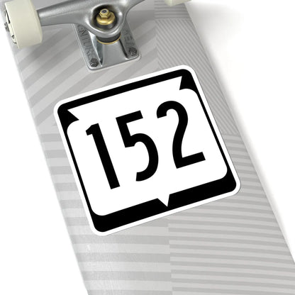 WIS 152 (Wisconsin) (Road Sign) STICKER Vinyl Kiss-Cut Decal - The Sticker Space