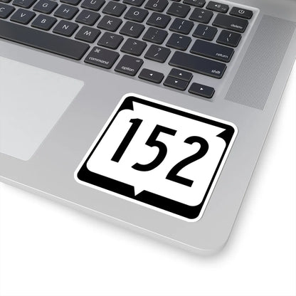 WIS 152 (Wisconsin) (Road Sign) STICKER Vinyl Kiss-Cut Decal - The Sticker Space