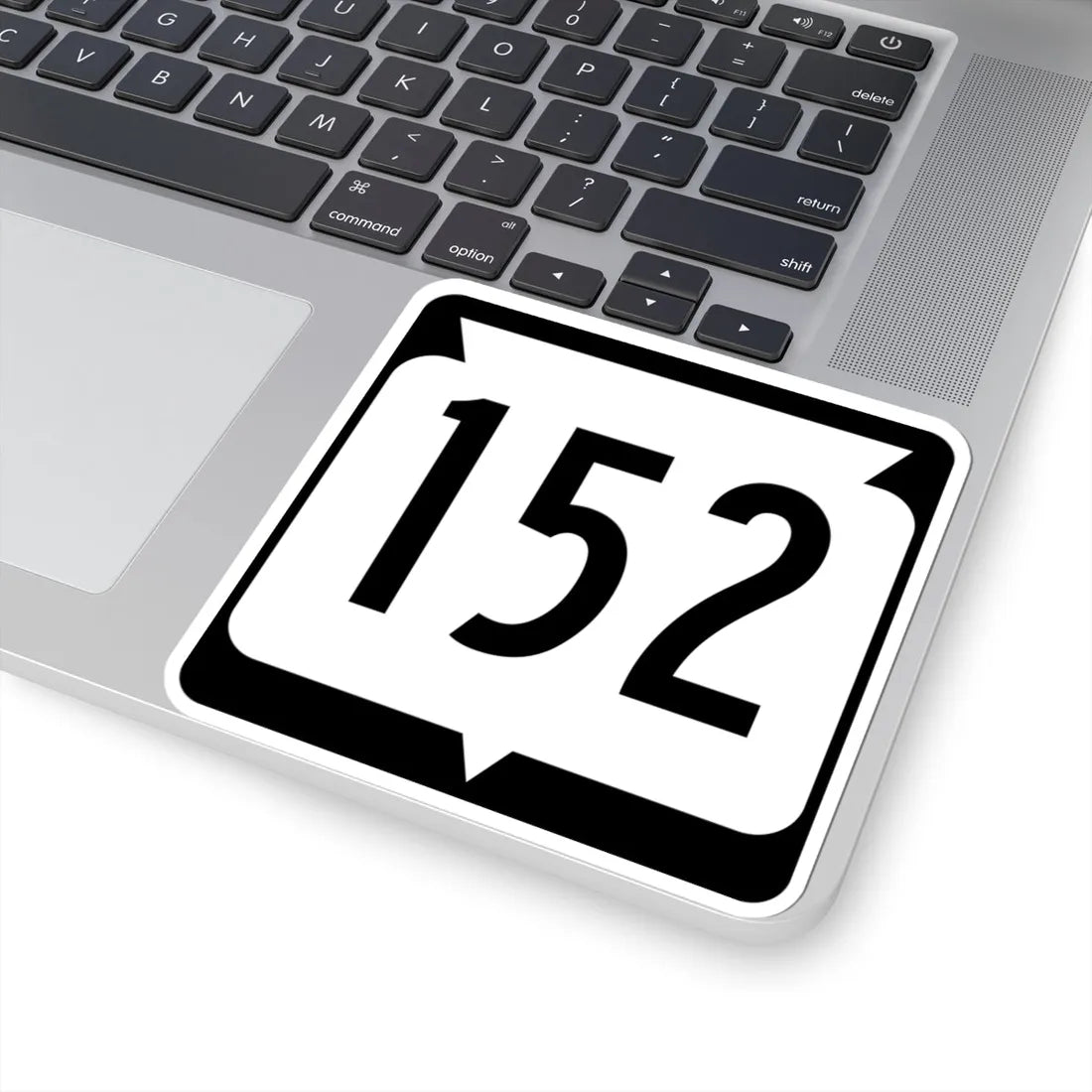 WIS 152 (Wisconsin) (Road Sign) STICKER Vinyl Kiss-Cut Decal - The Sticker Space