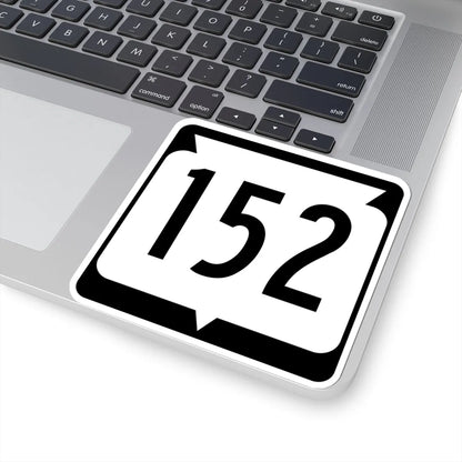 WIS 152 (Wisconsin) (Road Sign) STICKER Vinyl Kiss-Cut Decal - The Sticker Space