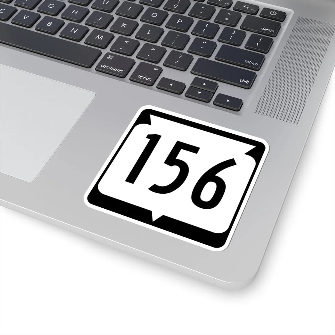 WIS 156 (Wisconsin) (Road Sign) STICKER Vinyl Kiss-Cut Decal - The Sticker Space