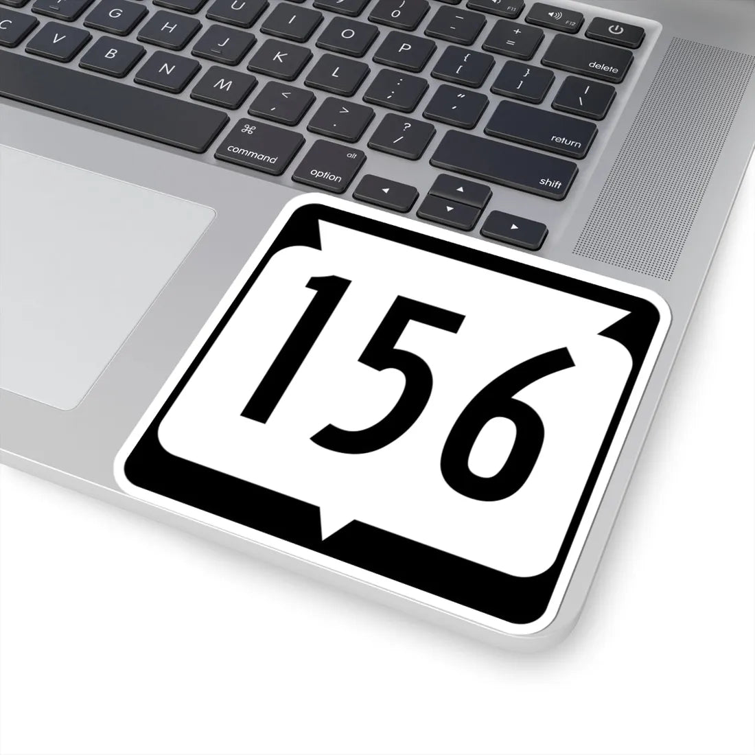 WIS 156 (Wisconsin) (Road Sign) STICKER Vinyl Kiss-Cut Decal - The Sticker Space