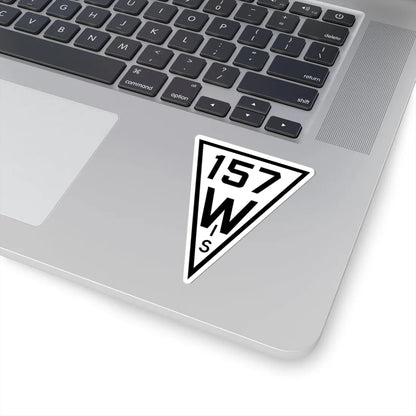 WIS 157 1927 (Wisconsin) (Road Sign) STICKER Vinyl Kiss-Cut Decal - The Sticker Space