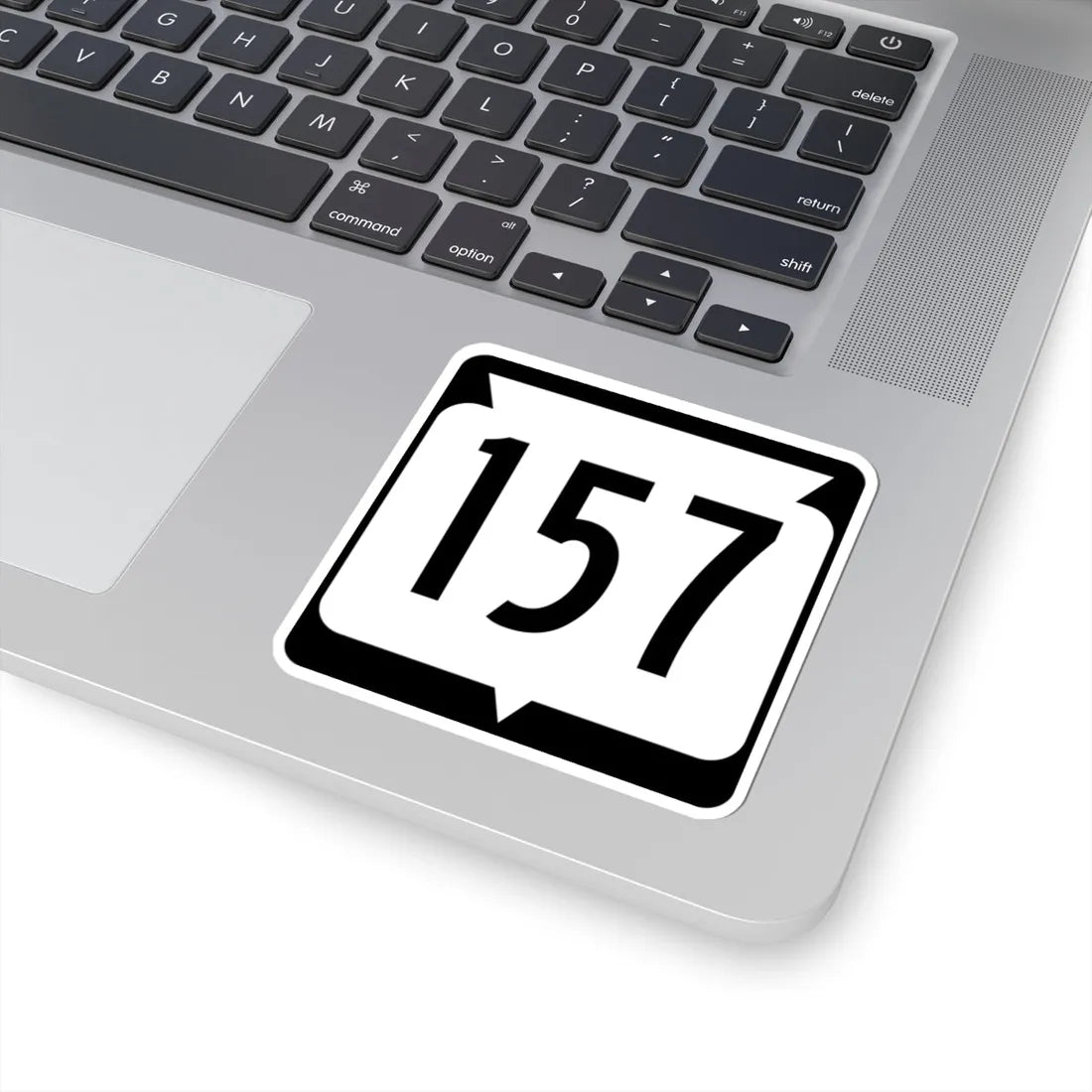 WIS 157 (Wisconsin) (Road Sign) STICKER Vinyl Kiss-Cut Decal - The Sticker Space