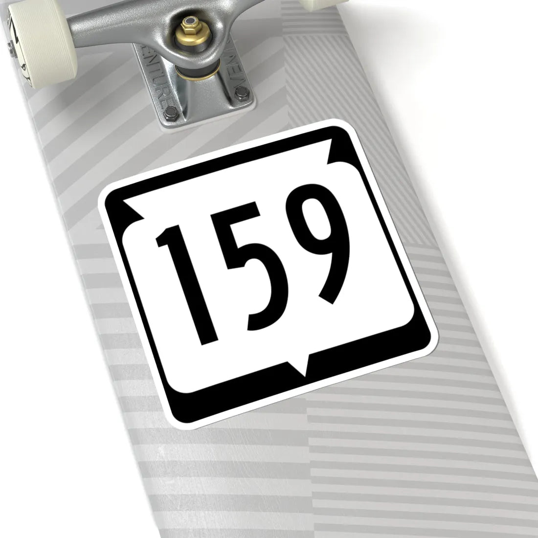 WIS 159 (Wisconsin) (Road Sign) STICKER Vinyl Kiss-Cut Decal - The Sticker Space