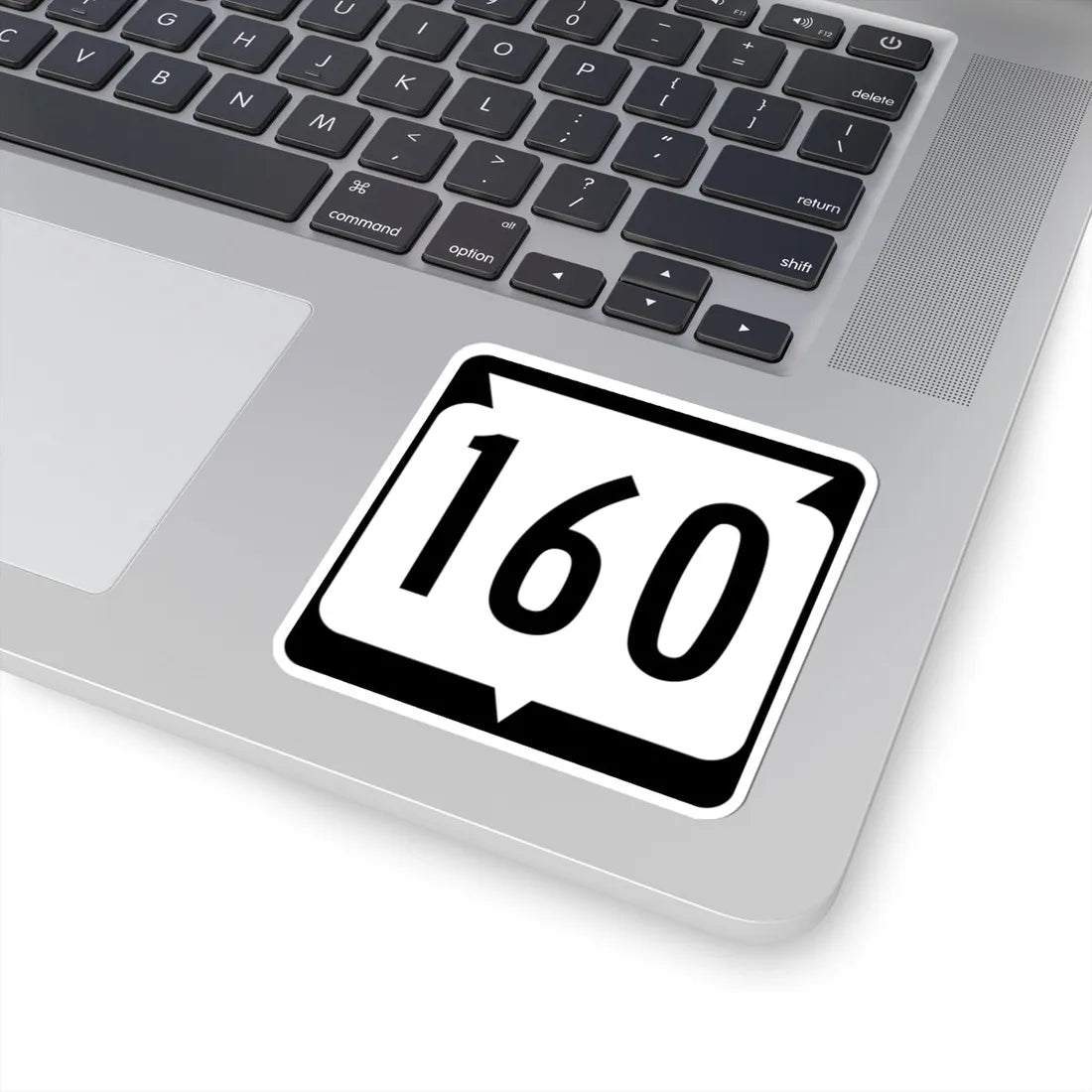 WIS 160 (Wisconsin) (Road Sign) STICKER Vinyl Kiss-Cut Decal - The Sticker Space