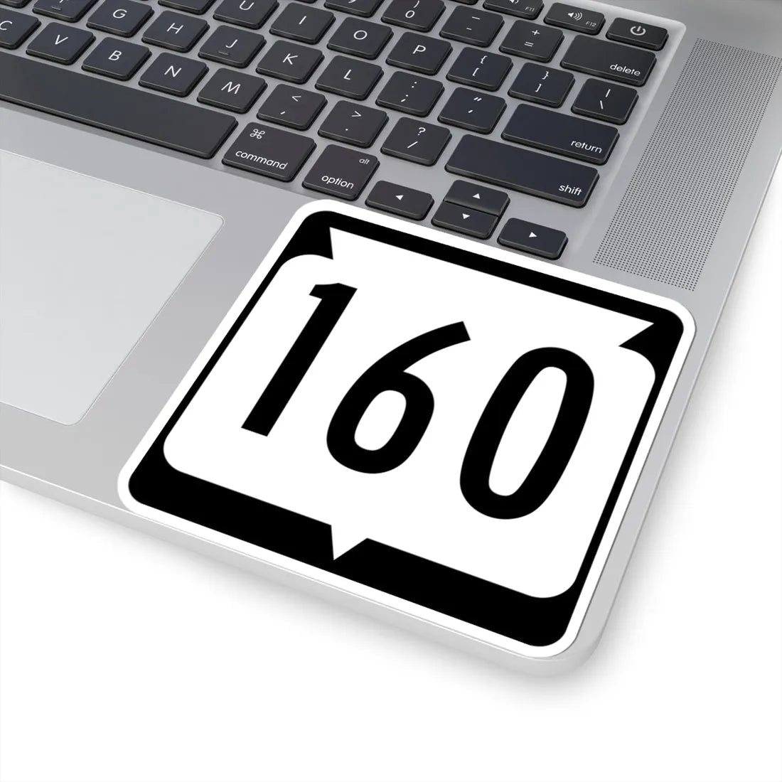 WIS 160 (Wisconsin) (Road Sign) STICKER Vinyl Kiss-Cut Decal - The Sticker Space