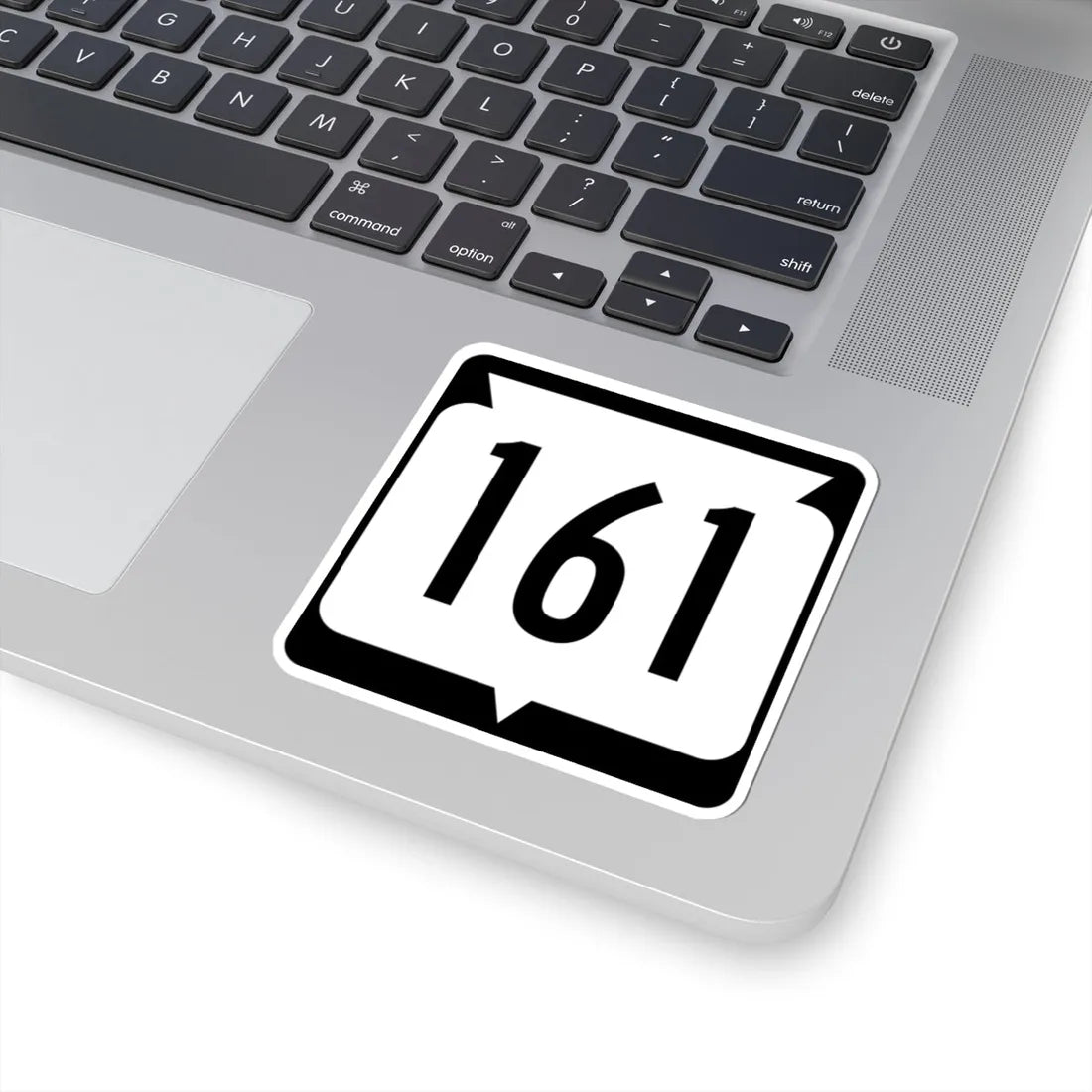 WIS 161 (Wisconsin) (Road Sign) STICKER Vinyl Kiss-Cut Decal - The Sticker Space