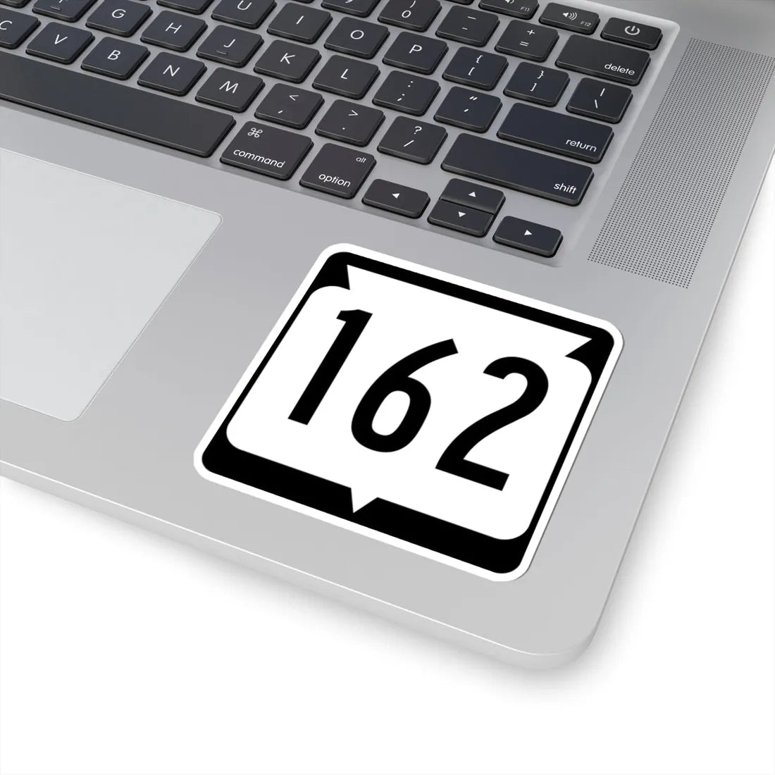 WIS 162 (Wisconsin) (Road Sign) STICKER Vinyl Kiss-Cut Decal - The Sticker Space