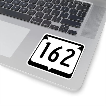 WIS 162 (Wisconsin) (Road Sign) STICKER Vinyl Kiss-Cut Decal - The Sticker Space