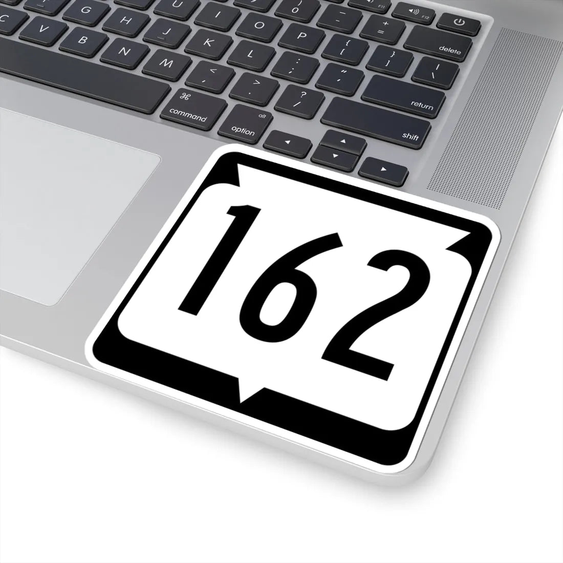 WIS 162 (Wisconsin) (Road Sign) STICKER Vinyl Kiss-Cut Decal - The Sticker Space