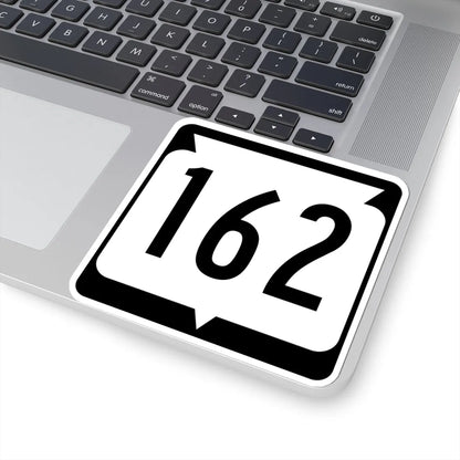 WIS 162 (Wisconsin) (Road Sign) STICKER Vinyl Kiss-Cut Decal - The Sticker Space