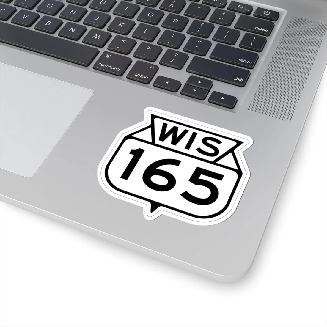WIS 165 1949 (Wisconsin) (Road Sign) STICKER Vinyl Kiss-Cut Decal - The Sticker Space