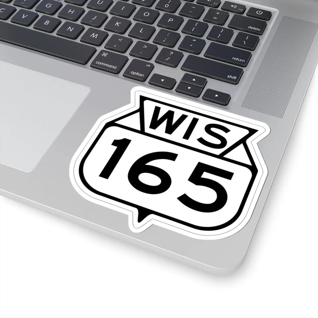 WIS 165 1949 (Wisconsin) (Road Sign) STICKER Vinyl Kiss-Cut Decal - The Sticker Space