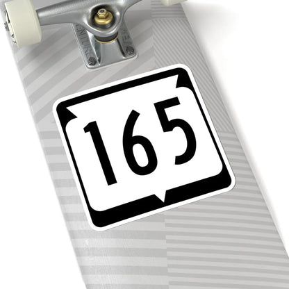 WIS 165 (Wisconsin) (Road Sign) STICKER Vinyl Kiss-Cut Decal - The Sticker Space
