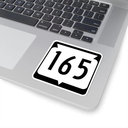 WIS 165 (Wisconsin) (Road Sign) STICKER Vinyl Kiss-Cut Decal - The Sticker Space