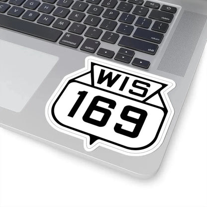 WIS 169 1938 (Wisconsin) (Road Sign) STICKER Vinyl Kiss-Cut Decal - The Sticker Space