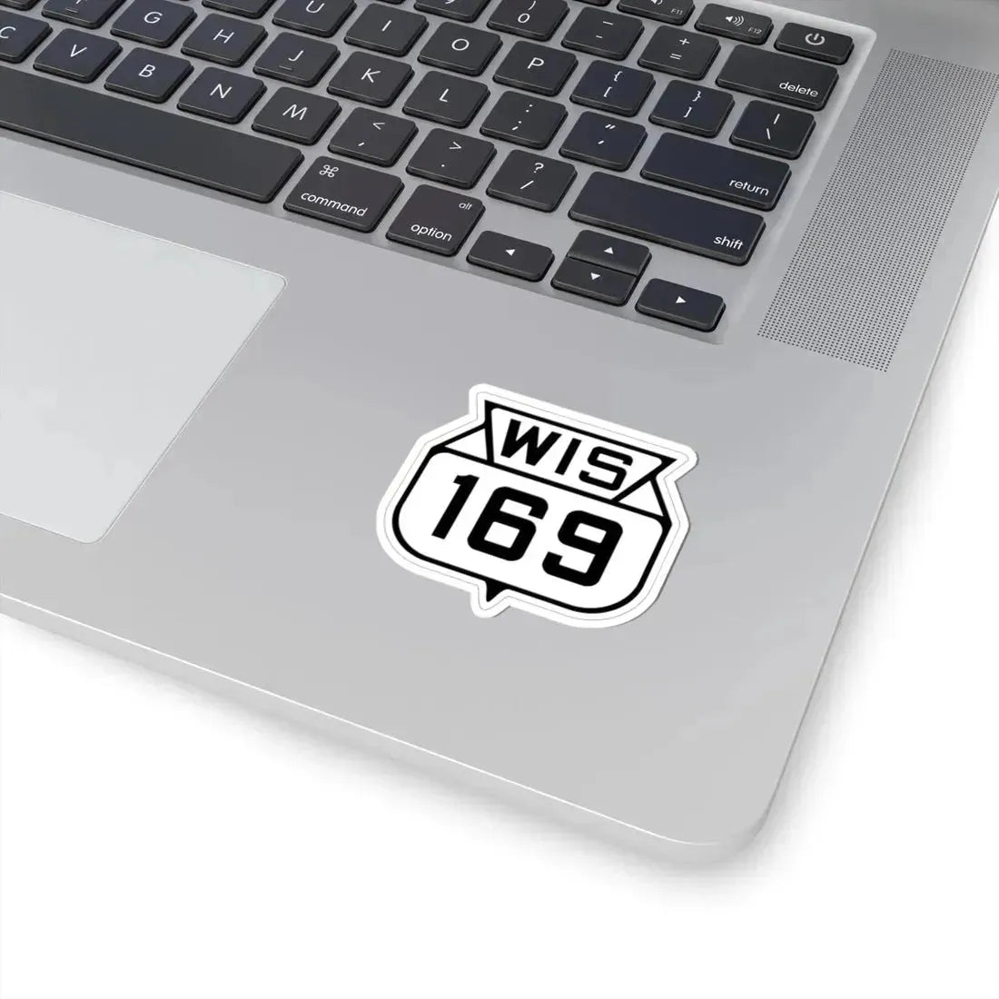 WIS 169 1938 (Wisconsin) (Road Sign) STICKER Vinyl Kiss-Cut Decal - The Sticker Space
