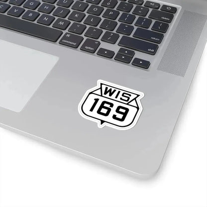 WIS 169 1938 (Wisconsin) (Road Sign) STICKER Vinyl Kiss-Cut Decal - The Sticker Space