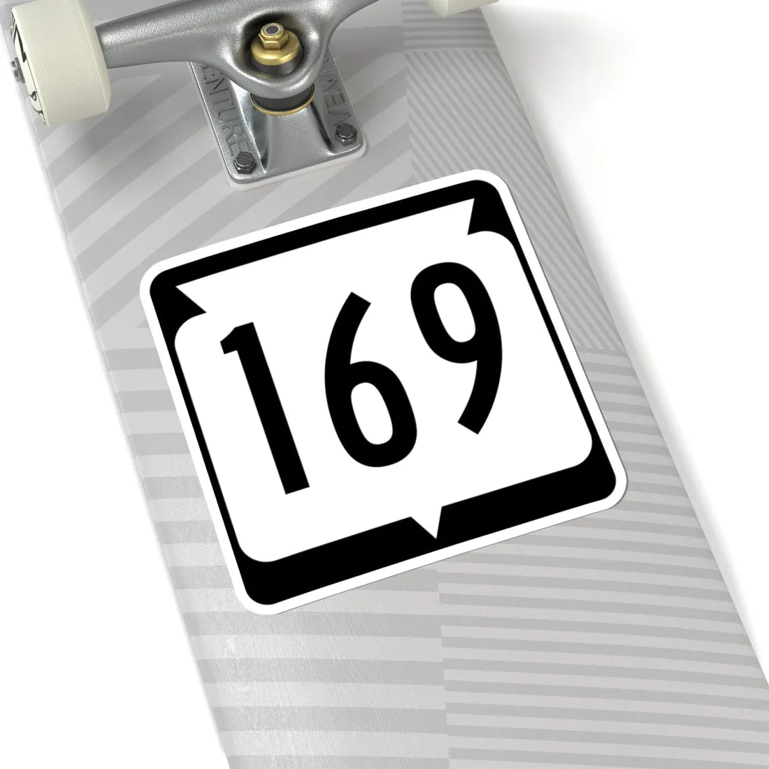 WIS 169 (Wisconsin) (Road Sign) STICKER Vinyl Kiss-Cut Decal - The Sticker Space