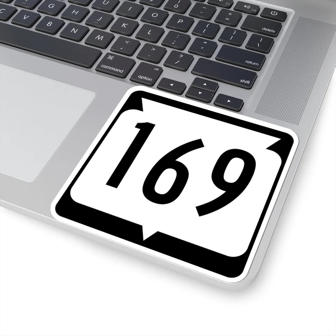 WIS 169 (Wisconsin) (Road Sign) STICKER Vinyl Kiss-Cut Decal - The Sticker Space