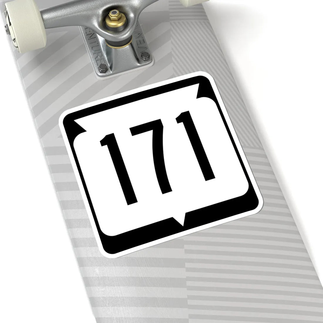 WIS 171 (Wisconsin) (Road Sign) STICKER Vinyl Kiss-Cut Decal - The Sticker Space